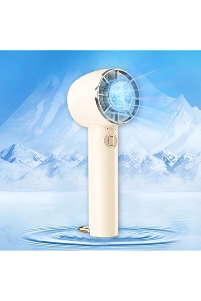 Generic STAYOUNG Handheld Cooling Fan - Portable Fan with Cold Pressure, USB Rechargeable Battery-Powered Pe