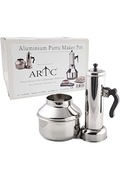 Generic ARCT Aluminium Pressure Puttu Maker with Pot and Handle, South Indian...