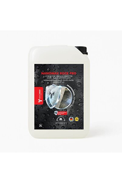 nanomax ROCK PRO 3L Waterproofing Agent – ​​Water-based hydrophobic & oleopho...