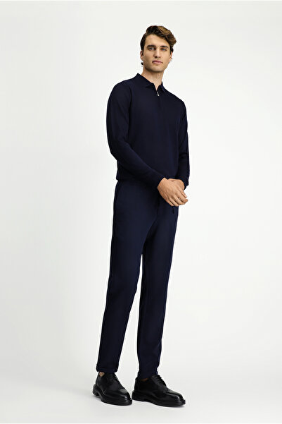 Kiğılı Класически панталони с еластична талия и шнур