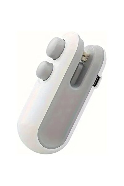 Generic 1pc Mini USB Rechargeable 2-in-1 Heat Bag Sealer and Cutter, Portable Food Storage Freshness Preserv