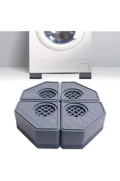 Generic وسادات أزوني المضادة للاهتزاز لقواعد الغسالة والمجفف، توقف ضوضاء الغسالة