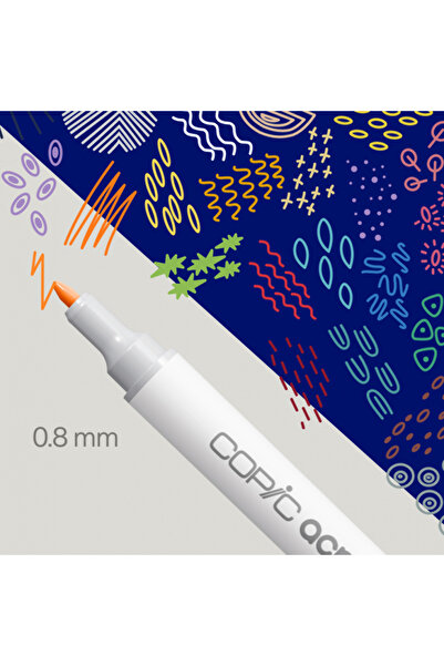 Copic Acrea Akrilik Marker 24lü Tüm Renkler Set