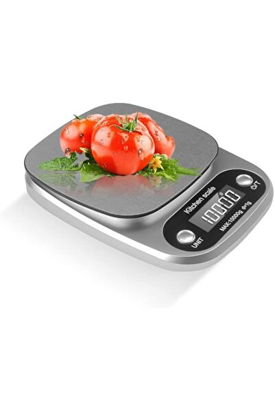 Generic ميزان مطبخ رقمي من Tazweeq للطعام، وزن رقمي بالجرام والأونصة، ميزان مطبخ رقمي احترافي للطعام 10