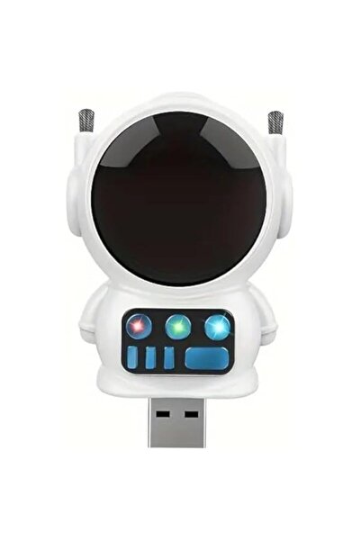 Generic جهاز تنقية الهواء الأيوني من ProGrip Tools Cartoon Spaceman - يعمل بمنفذ USB، مولد أيونات سالبة، يزيل F