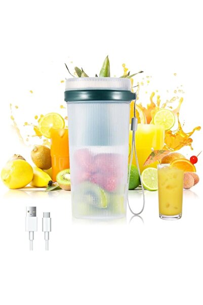 Generic VAODO Mini Personal Blender, Portable Blender, USB Rechargeable, 6 Ju...