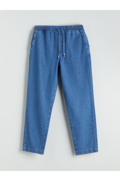 LC Waikiki Beli Lastikli Carrot Fit Kadın Jean Pantolon