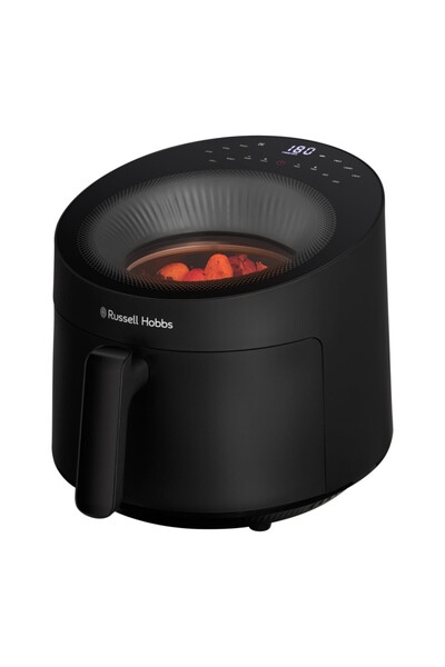 RUSSELL HOBBS Friteuză cu aer cald SatisFry Panoramic 27420-56, 1650W, 5.5l, 10 moduri, Termostat, Temporizator, Negru