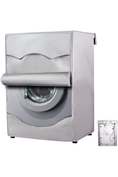 Generic Silver Coating Oxford Cloth Full-automatic Roller Washing Machine Washer Dryer Cover Waterproof Sun-