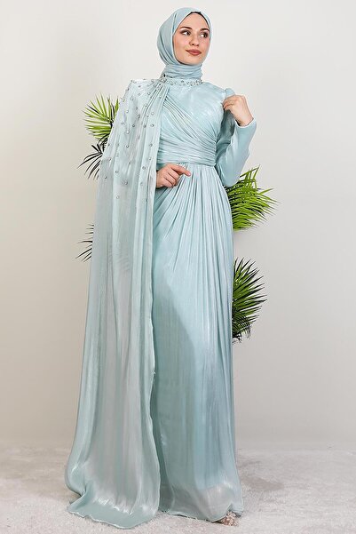 giz astore İlkin Yoryo Abiye Su Yeşil