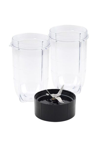 Generic مجموعة JiaHotion المكونة من 3 قطع غيار لخلاطات Magic Bullet MB1001 بق...