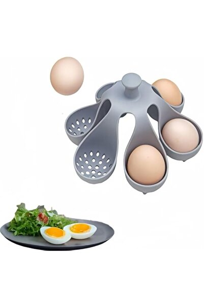 Generic رف سلق البيض المصنوع من السيليكون، سلق بيض قائم بذاته، طباخ بيض، سلق ...