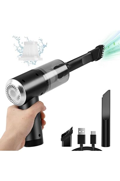 Generic مكنسة كهربائية صغيرة محمولة من Joyzzz، مكنسة كهربائية صغيرة بقوة عالي...