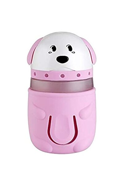 Generic مرطب هواء محمول على شكل كلب من OEM مزود بمنفذ USB وإضاءة LED ملونة (وردي)