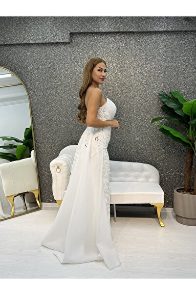 E&A Eren Abiye YIRTMACLI BONCUK ISLEMELI BALIK ABIYE