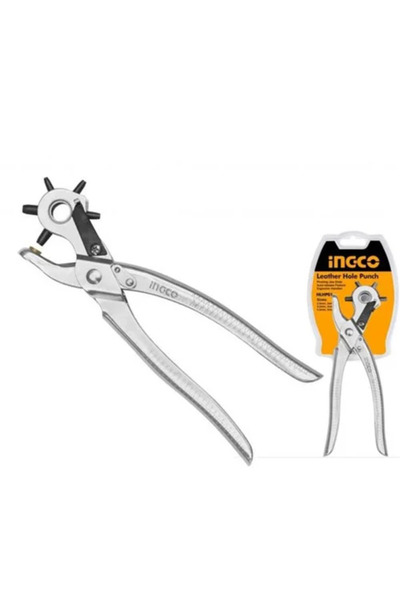 Ingco مثقب جلدي HLHP01 - مثقب جلدي ممتاز لثقوب دقيقة، متين، مثالي لـ L