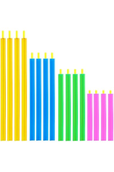 Generic Bag Sealer Sticks, 16 PCS Reusable Bag Clips Chip Clips, Bag Sealer S...