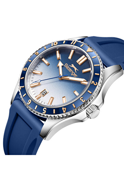 Slazenger Men's Analog Blue Dial Watch - SL.9.2531.1.02
