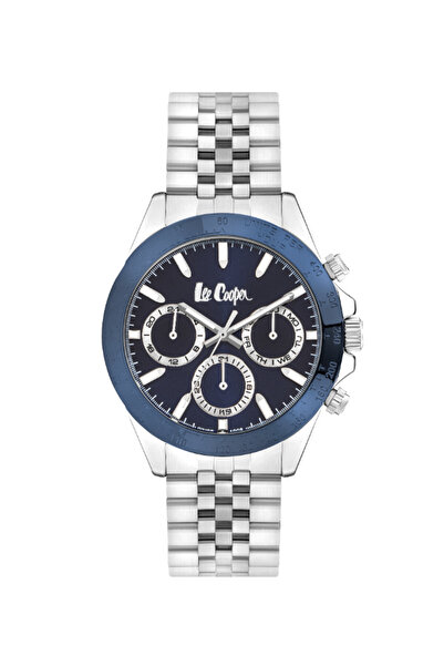 Lee Cooper Men's Multi Function Dark Blue Dial Watch - LC07963.390