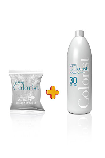 Master colorist 2'li Paket Oryal Gri 500 gr - Oksidan 1000 ml 30V