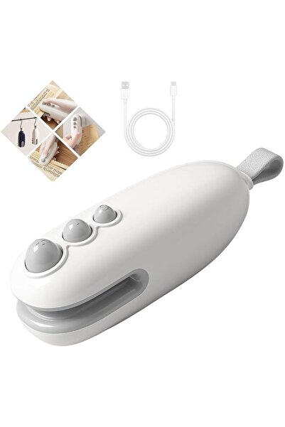 Generic Mini Bag Sealer, 2 in 1 Chip Bag Sealer with Cutter, Rechargeable Qui...