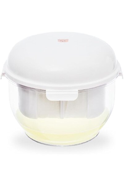 Generic صانعة الزبادي اليوناني مع سلة مصفاة شبكية فائقة الدقة، زبادي يوناني سميك وكريمي سعة 1.7 لتر، عالي الجودة