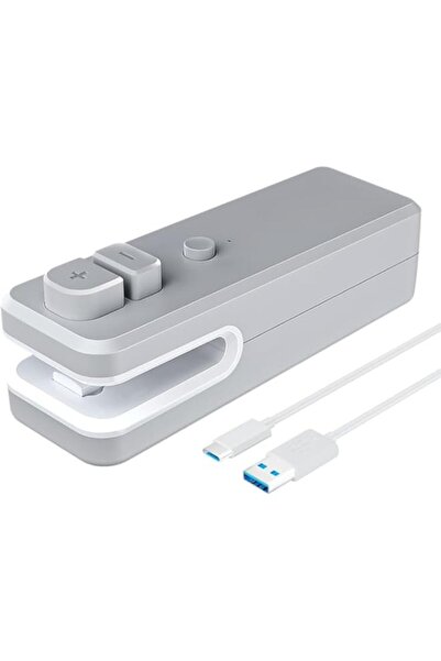 Generic آلة غلق الأكياس الصغيرة، آلة إعادة غلق الأكياس البلاستيكية المحمولة القابلة لإعادة الشحن، 3 في 1 آلة غلق بالحرارة وقاطع (بدون بطارية)