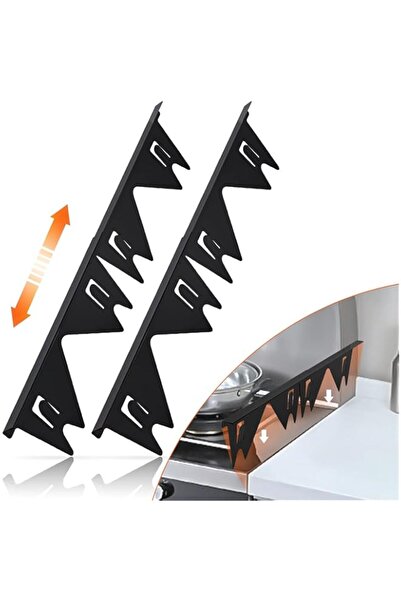 Generic YJing&Z Stainless Steel Stove Gap Covers (2 Pack), Stove Guard, Stove Gap Filler for Kitchen, Range