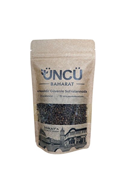 ÜNCÜ BAHARAT TANE KARABİBER ÖĞÜTÜLMEMİŞ KARABİBER KARA BİBER 150GR