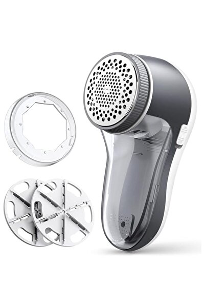 Generic ماكينة حلاقة الأقمشة X spring، ماكينة إزالة الوبر الكهربائية مع 6 شفرات ورقية، مزيل الوبر للملابس مع منفذ USB R