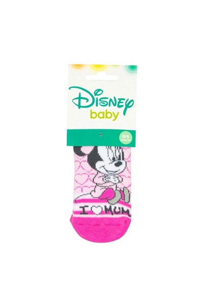 Minnie Mouse I love mum anti-slip socks