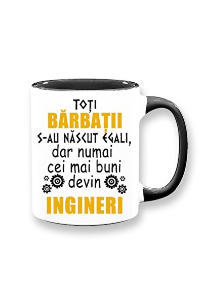 OEM Cană personalizată cu mesajul: „Toți oamenii se nasc egali, dar doar cei ...