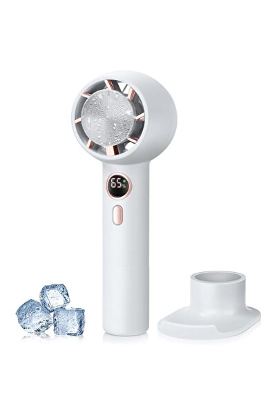 Generic GraGra Mini Fan, Portable Handheld Fan, 3 Speeds Rechargeable Fan with Cooling Mode, Hand Held Desk