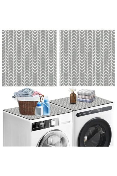 Generic NALACAL 2PCS 23.6" x 25.6" Washer and Dryer Top Covers | Anti-Slip Du...