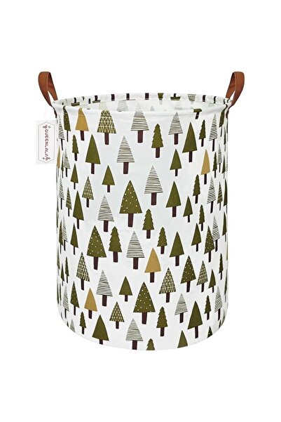 Generic QUEENLALA Large Storage Basket,Laundry Hamper/Bathroom/Home Decor/Collapsible Round Storage Bin,Boys
