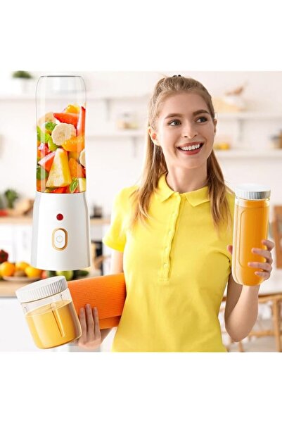 Generic خلاط بحجم شخصي للمشروبات المخفوقة والعصائر، خلاط محمول بسعة 15.6 أونص...