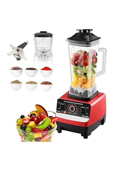 Generic خلاط عالي التحمل | عصارة بقشرة فضية لخلط دقيق لتجهيز الطعام وعصير الثلج