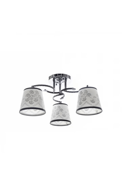 OEMN Lustra Ralla 3, E27, Abajur Textil