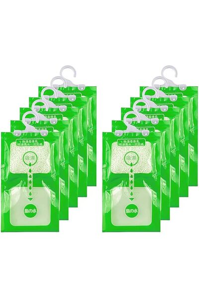 Generic BULZEU 10 x Hanging Dehumidifier/Moisture Absorbers/Prevents Moisture...