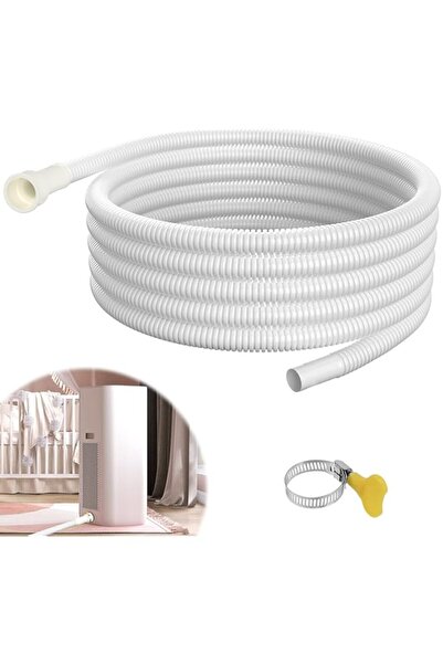 Generic UNIFAMILY Dehumidifier Drain Hose 6.5Ft, Universal Cuttable Rubber Adapter Dehumidifier Hose, Flexib