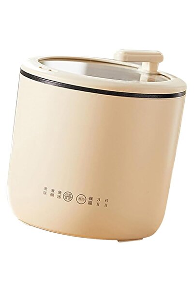 Generic طباخ تسخين الأرز الصغير من زودو، طباخ أرز صغير محمول للمنزل والسفر والسكن والمكتب في الهواء الطلق (B