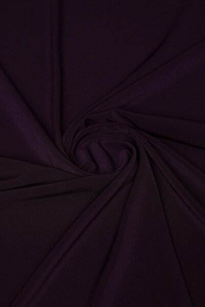 Kumaş Deposu Sandy Mürdüm Rengi Örme Kumaş