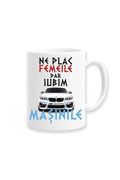 OEM Cană personalizată pentru pasionații de mașini cu mesajul: „Ne plac femei...