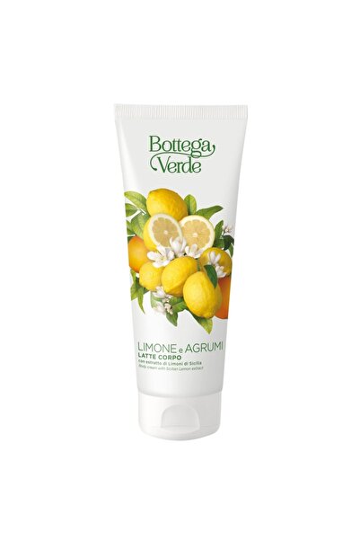 Bottega Verde Hydrating Body Cream with Lemon Aroma - Limone e Agrumi, 200 ML