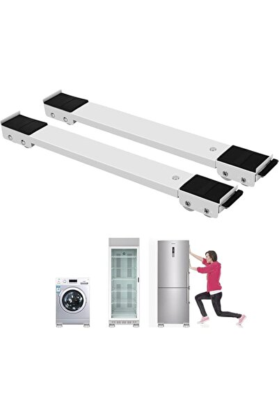 Generic Nnewvante Heavy Duty Furniture Appliances Rollers, Extensible Washing Machine Base Mobile Wheels for