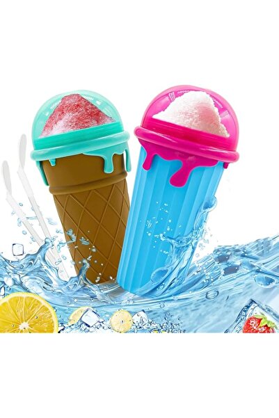 Generic TAPIT Slushie Maker Cup Magic Quick Frozen Smoothies Cup,Portable Silica Freeze Mug Ice Cream Maker