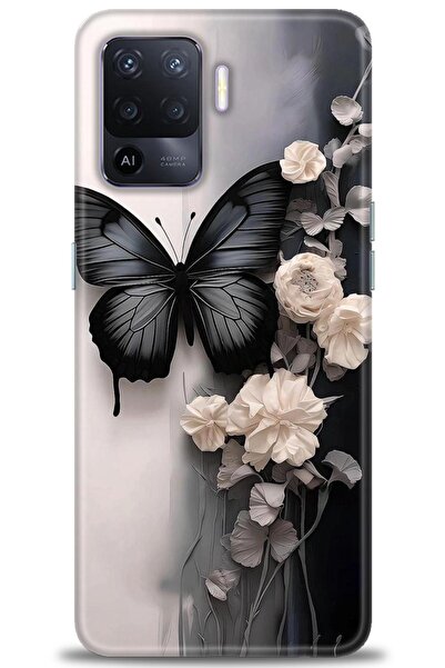 OPPO Reno 5 Lite Uyumlu Kılıf HD Baskılı Kapak - Tasarım Silikon Kılıf - 148