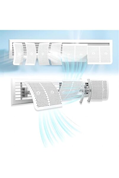 Generic عاكس هواء مكيف الهواء، عاكس تكييف الهواء العالمي القابل للتعديل، غطاء محول الهواء،