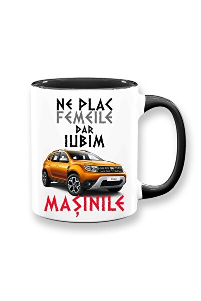 OEM Cană personalizată pentru pasionații auto cu mesajul: „Ne plac femeile, d...