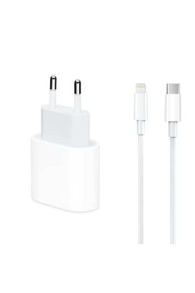 Stone Incarcator Stone® Universal 5V 25W Max, Cablu inclus Type-C/Lightning alb